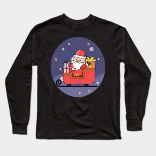 santa-claws christmas Long Sleeve T-Shirt